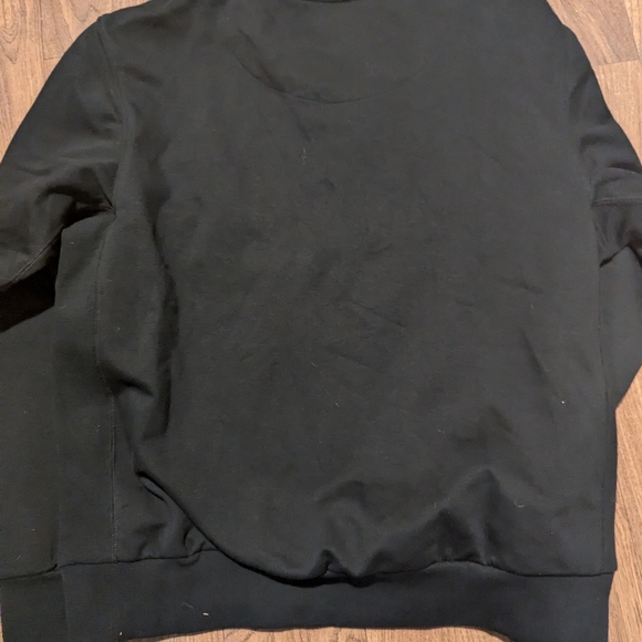 Nwt Cleveland Cavaliers Men Sweatshirt Black Embroidered Crew Medium - Picture 6 of 6